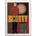 STAR TREK ' ANIMATED series ' card # U 5 SCOTTY...