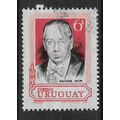 URUGUAY 1969 6p PRESIDENT BALTASAR BRUM SG 1396...