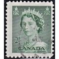 CANADA, 1953 2c QEII, SG 451 (Scott #326), used