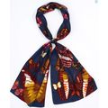 Echo Oblong Dancing Butterflies Navy Multi Scar...
