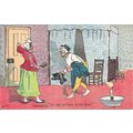 NICE ARTIST DRAWN EARLY COMIC POSTCARD BY A.LUD...