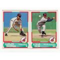 2 1990 Score Young Superstars Indians RC rookie...