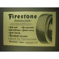 1955 Firestone Tyres Ad - Firestone experience counts