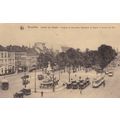 Bruxelles Porte de Namur Belgium Postcard used VGC