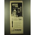1950 Dunhill De-Nicotea Cigarette Holder Ad - N...