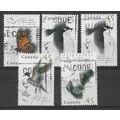 CAN 1995 (SET) 'MIGRATORY WILDLIFE' (5v)FINE US...