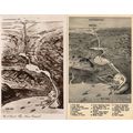 Mediterranean Suez Canal Egypt Port Said 2x Map...