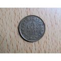 India 1919 1/12 Anna Coin