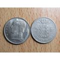 Belgium 1966 5 Franc Belgique (French Text) Coin