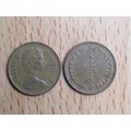 GB 1974 Elizabeth II Decimal Half Penny Coin