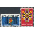 Christmas - Australia 1967 - FH - SG 415/6