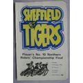 1972 Sheffield Players no.10 Final Speedway pro...