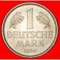Ⰶ NOT COMMUNIST (1950-2001): GERMANY★ 1 MARK 19...