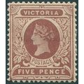 Victoria 1903 5d purple-brown SG391a unused