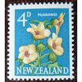 New Zealand 1960 Definitives 4d Puarangi mint s...