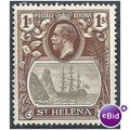 St Kitts-Nevis 1927 SG106 1s Grey & Brown Unmtd...