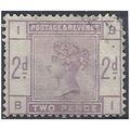 1883 SG189 2d Lilac Very Fine Used Blunt Corner...