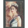 AUS 2003 50c ' 50TH ANN OF CORONATION' FINE USE...