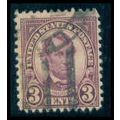 Used 635 3c Abraham Lincoln Barely Clears M09894