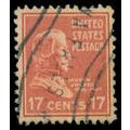 Used 822 17c Andrew Johnson Fine M08049