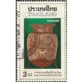 THAILAND, Ban Chiang ceramics , green 1976, 3Baht