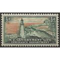 New Zealand 1947 L42 1/2d Grey-Green & Orange-R...