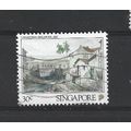 Singapore.SG616 30c "Chinatown,1837" (Barthelem...