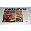 1965 Chevy Truck Ad - M80 Tandem Dump, Fleetside +