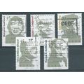 CAN 1996 (SET) 'CANADIAN AUTHORS' (5v) ' FINE U...