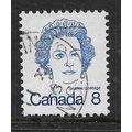 CANADA 1972 SG700 8c DULL ULTRAMARINE FINE USED#6