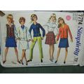 Vintage Simplicity #7774 Teen Size Jacket/Vest/...