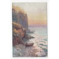Gallant Rock Clovelly Devon 1913 H B Wimbush Oi...