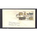 FDC 2059-2062 20c Street Cars (No Cachet-Typed/...