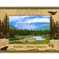 Alaska-Ketchikan-Juneau-Skagway Laser Engraved ...