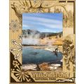 Yellowstone National Park with Elk and Bison La...