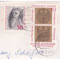 Ludwigshafen postmark Germany 1984 on Hans Holb...