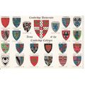 Vintage GB Postcard - Cambridge University, Arm...