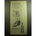 1958 Lamplighter Gin Ad - illustration by NM Bodecker - The terrible revenge