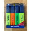 Staedtler textsurfer classic pack of 3 + 1 free