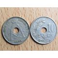 Belgium 1925 10 Centime Belgique (French Text) ...