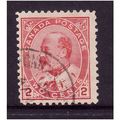 CANADA 1903 2c ROSE CARMINE SG 176 FINE USED#2