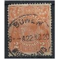 Australia 1928 SG98 2d Red-Brown Fine Used . ..