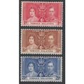 British Virgin Islands KGVI 1937 Coronation Unm...