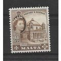 Malta.SG270 2d Mosta Church.Mounted Mint.July19