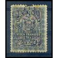 Used Revenue 20c N.Y. Stock Transfer Very Fine ...