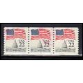 Used 2115a 22c U.S. Flag Very Fine PNC 1/3 PA2512