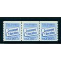 2005v 20c Consumer Education Fine MNH Dry Gum P...