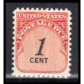 J89 1c Postage Due Very Fine MNH Dry Gum KA0142
