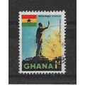 Ghana.SG214 1d Nkrumah Statue,Accra.Fine Used.N...