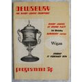 1974 programme Dewsbury v. Wigan